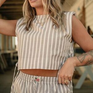 Tribe Kelley Grayton Striped Tank